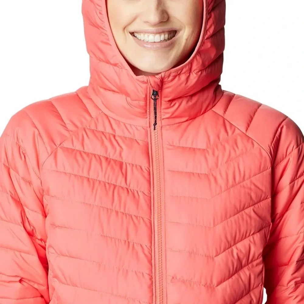 Colombia Quilted Puffer Jacket pink